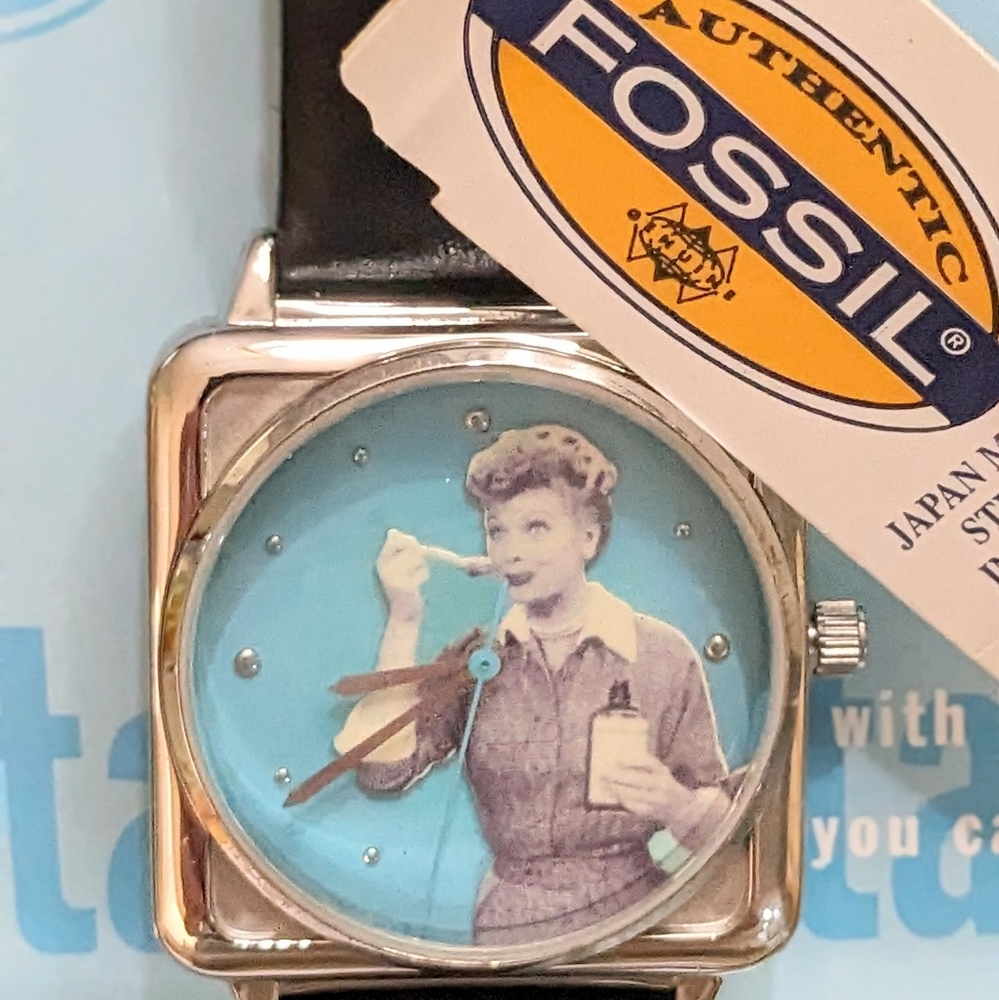 Vitameatavegamin Fossil Watch I Love Lucy - Picture 2 of 8